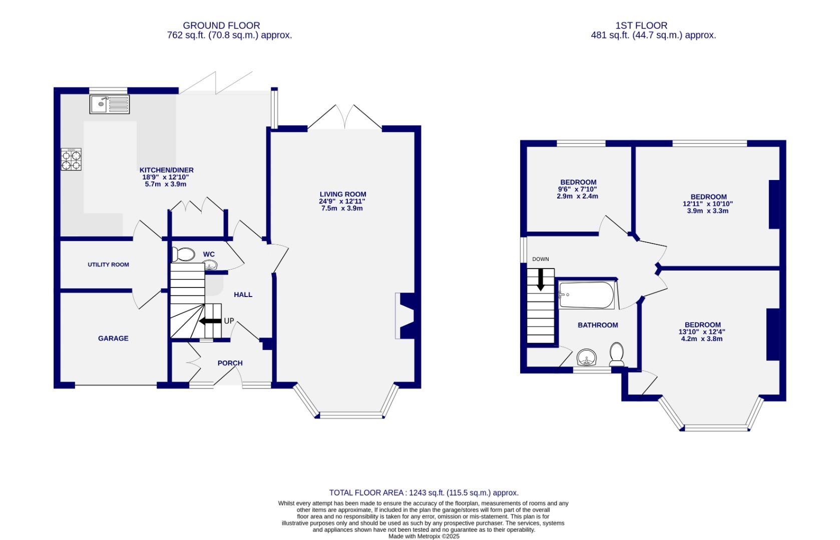 Floorplans For Irwin Avenue, York