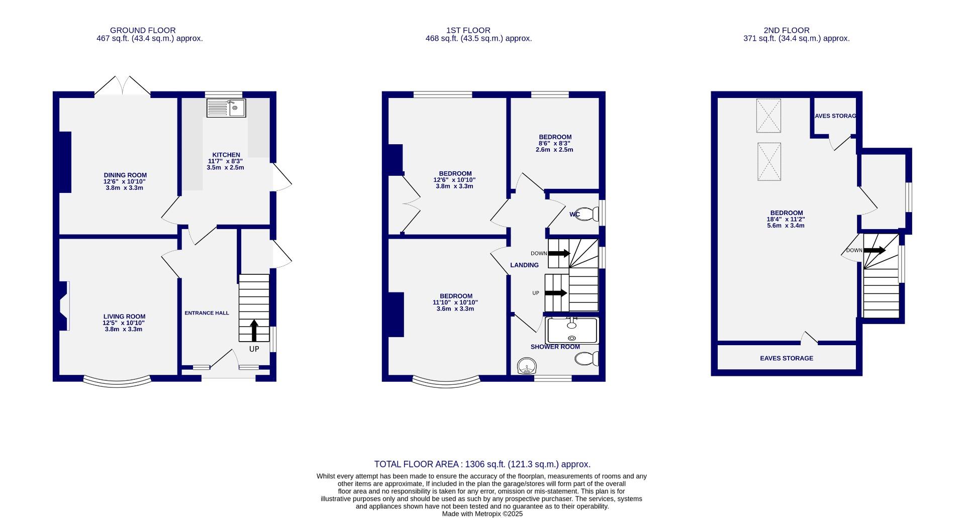 Floorplans For Burton Stone Lane, York