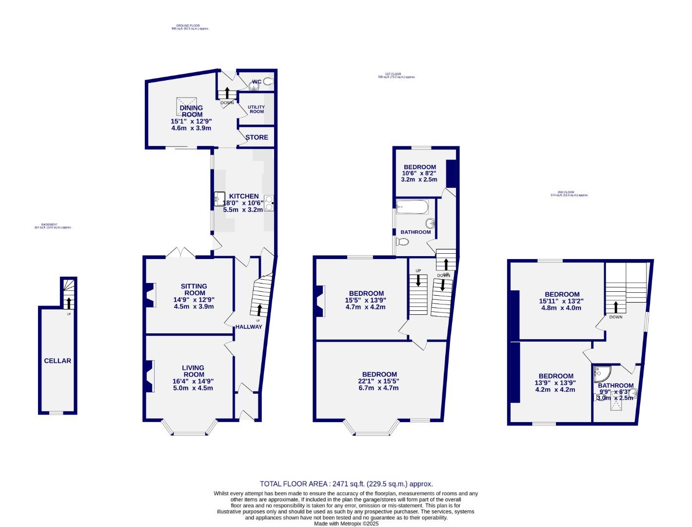 Floorplans For Marlborough Grove, York