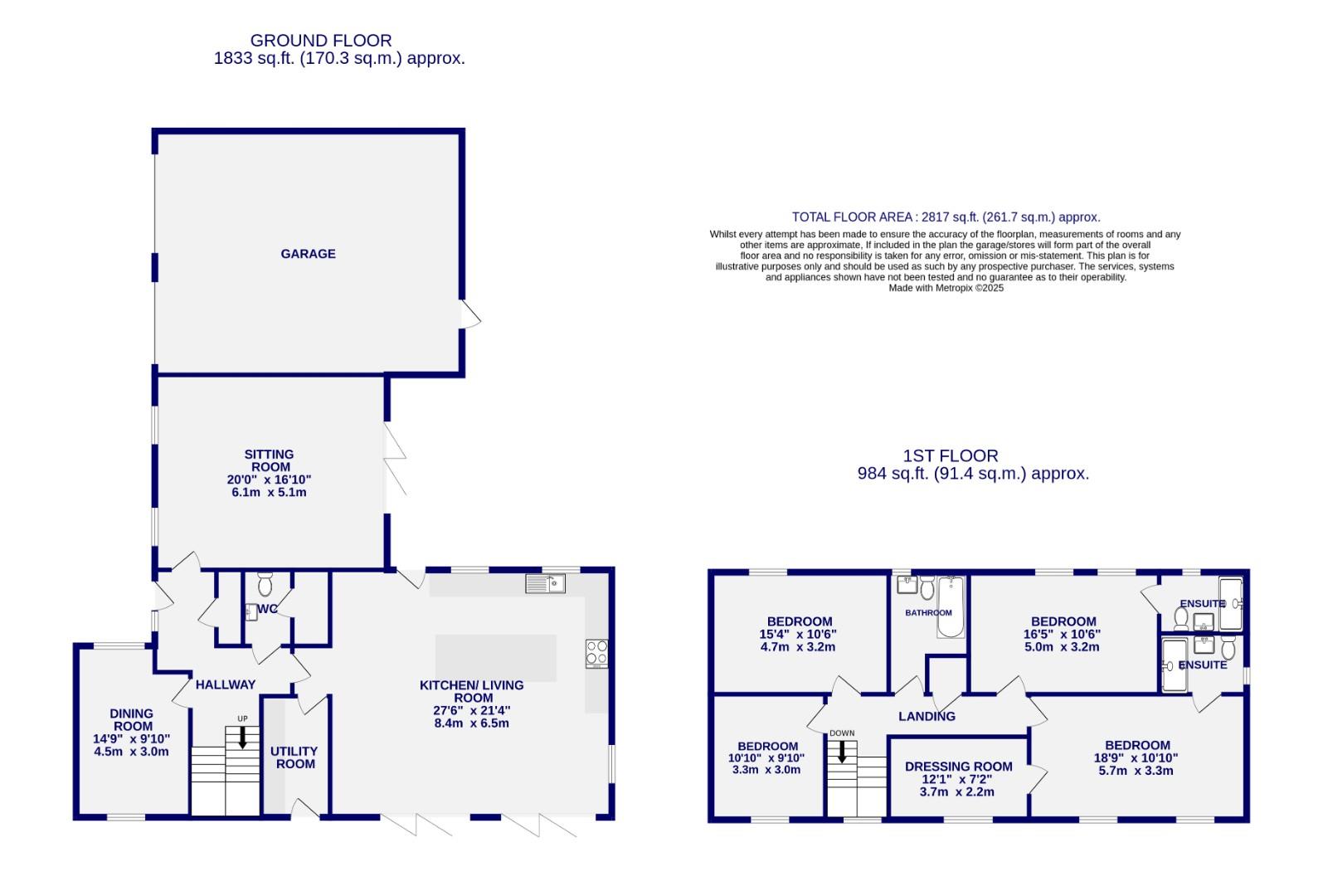 Floorplans For Heathride, Skipwith, York