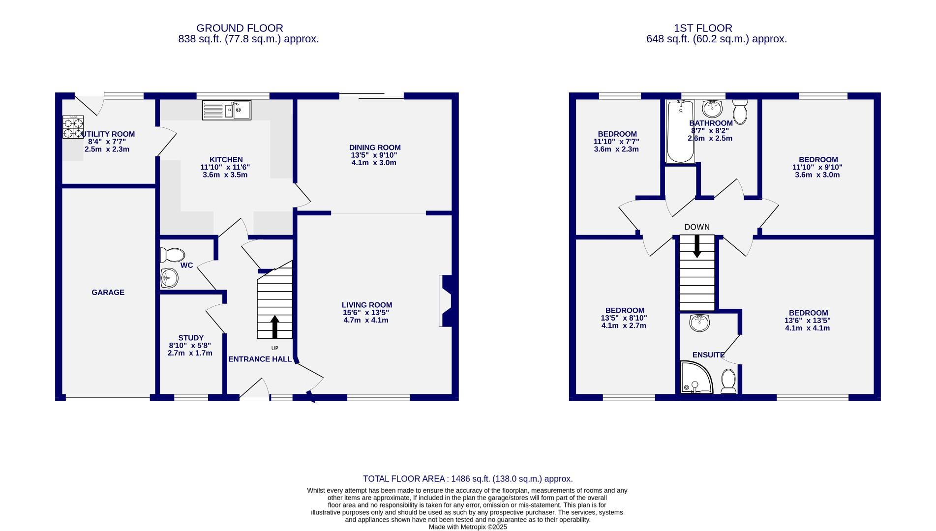 Floorplans For Alness Drive, York