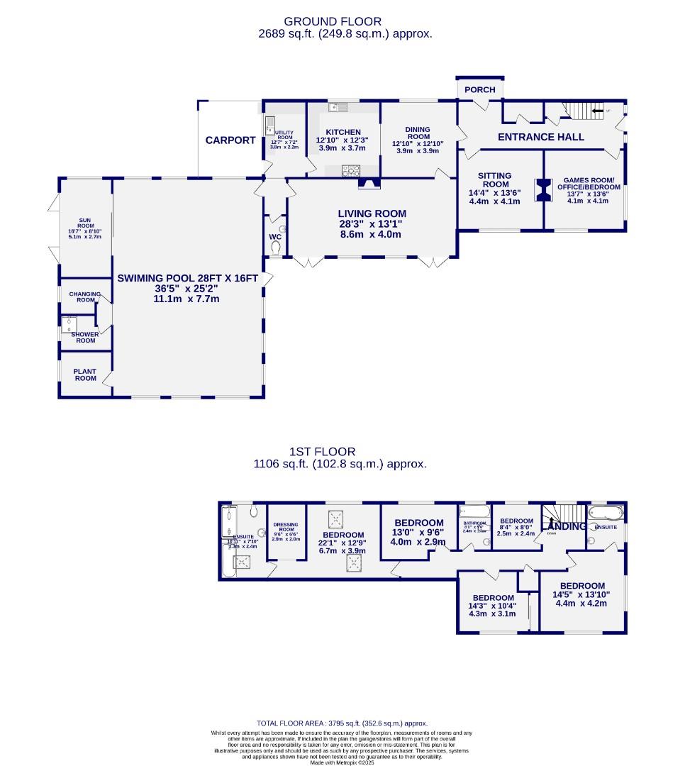 Floorplans For Grimston Bar, York