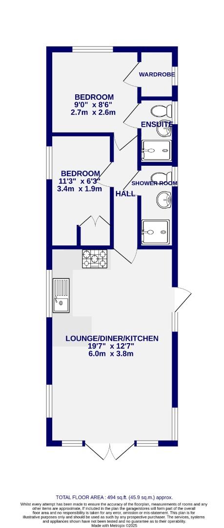Floorplans For Willow Park Road, Wilberfoss, York