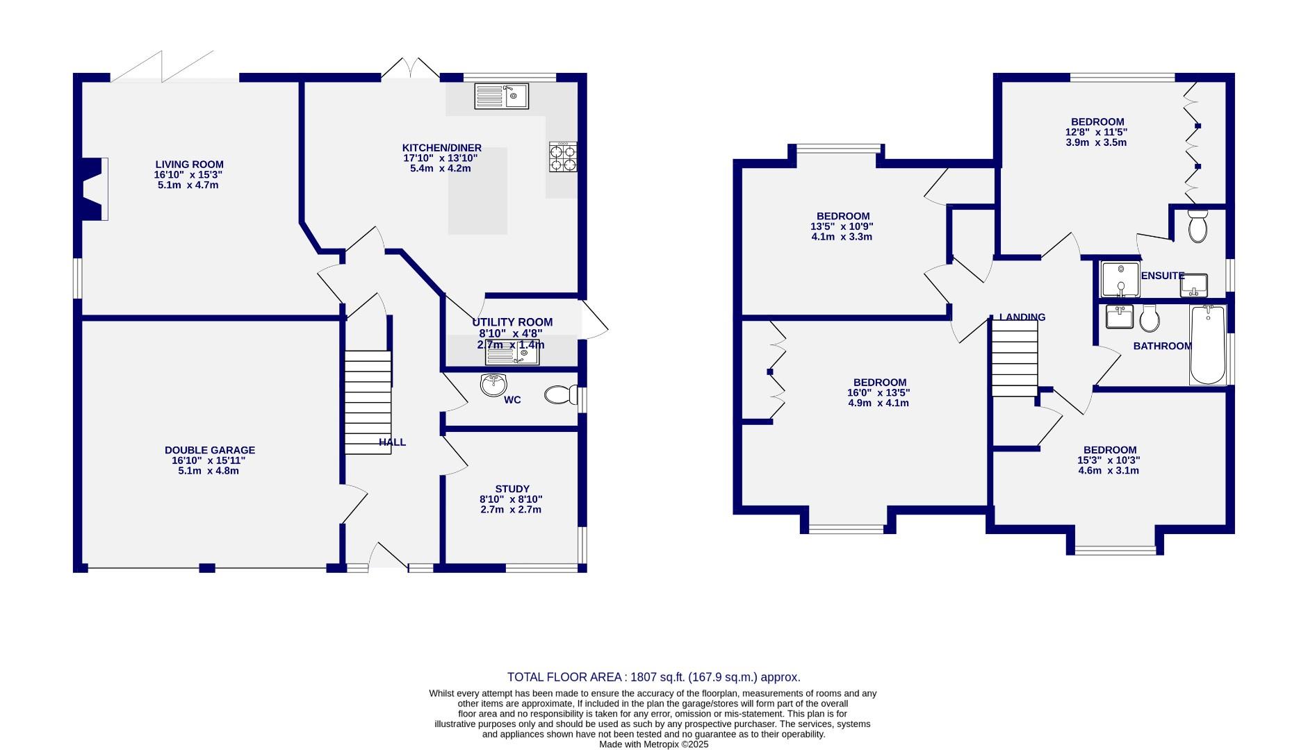 Floorplans For Manor Farm Close, Copmanthorpe, York