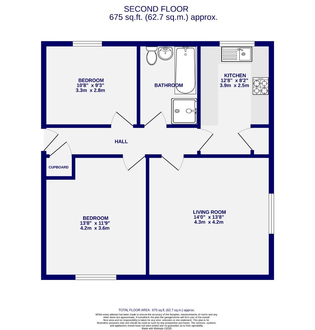 Floorplans For Burton Court, Burton Stone Lane, York