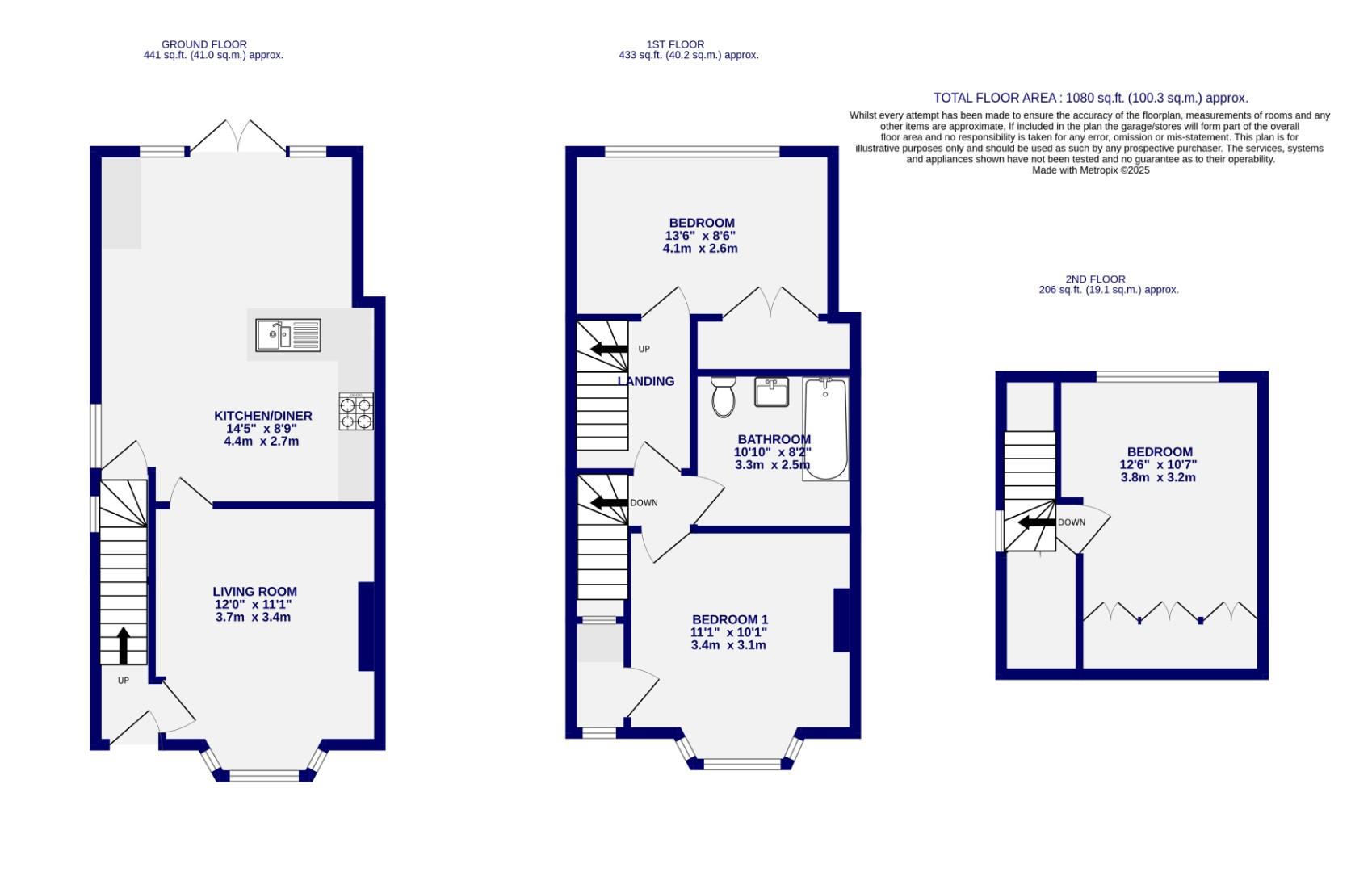 Floorplans For Leyland Road, York