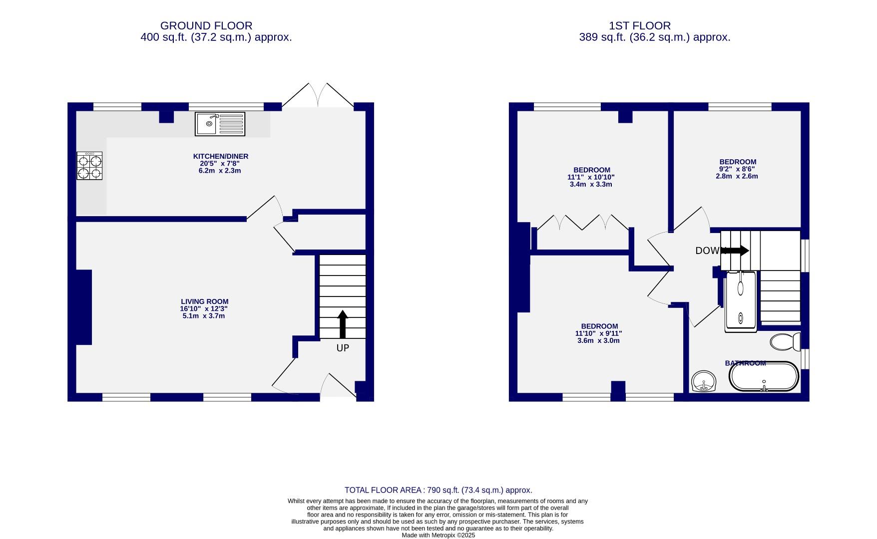 Floorplans For Alcuin Avenue, York