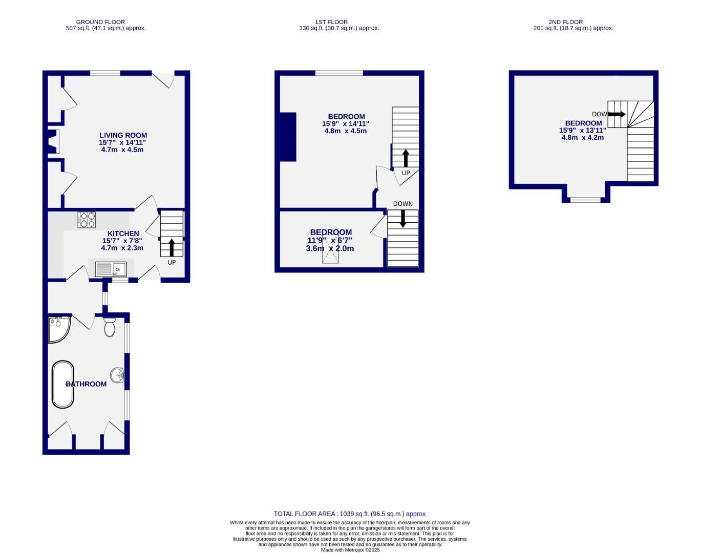 Floorplans For The Green,, Nun Monkton, York