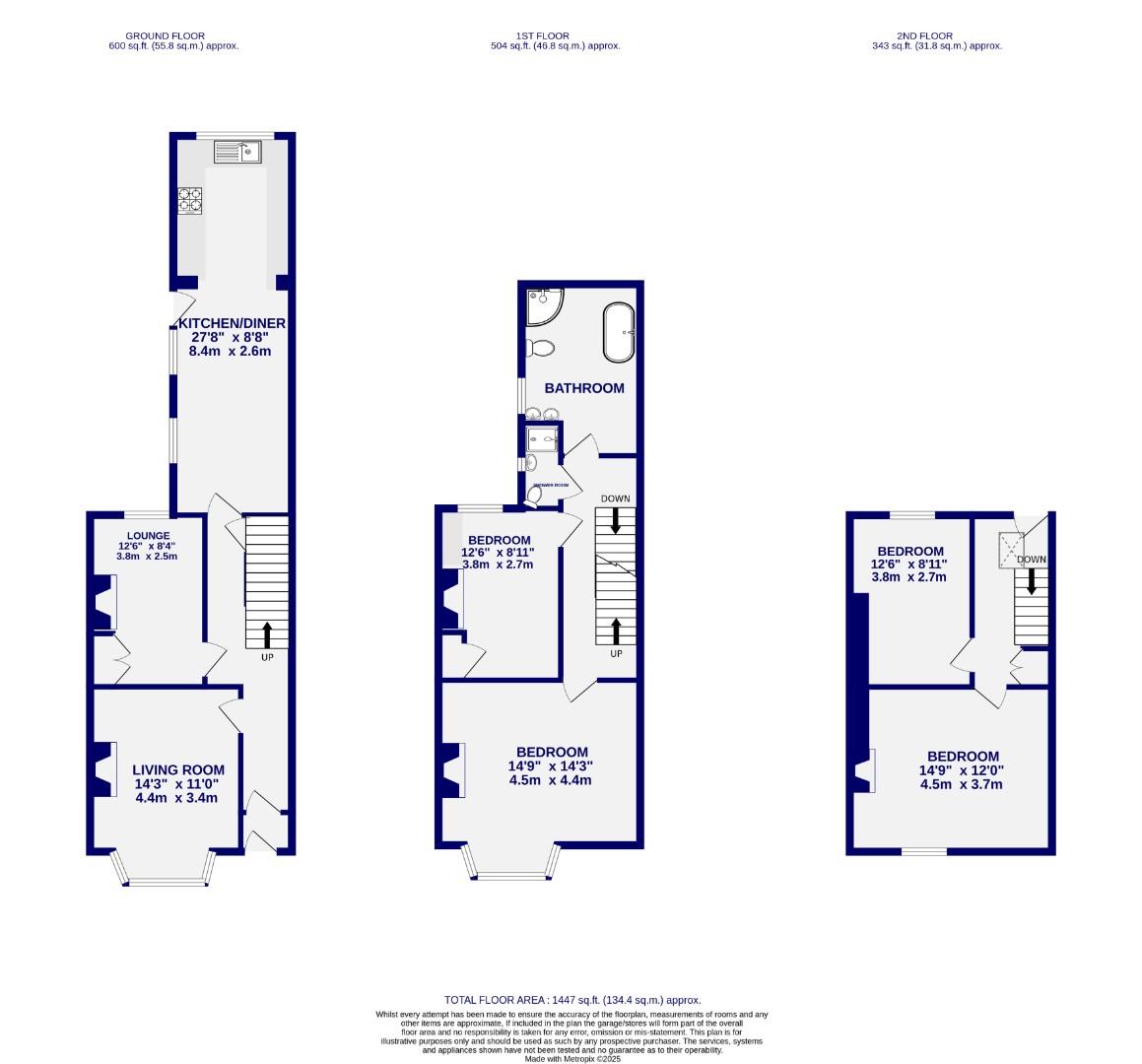 Floorplans For Grosvenor Terrace, York