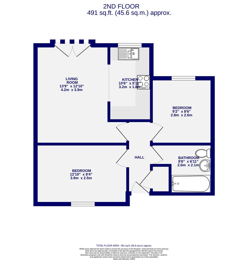 Floorplans For Strand House, Piccadilly, York, YO1 9QY