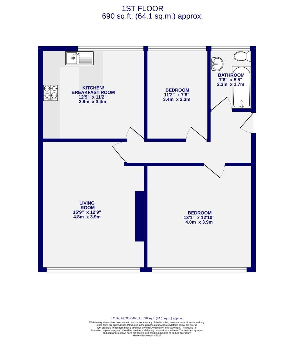 Floorplans For Main Street, Fulford, York