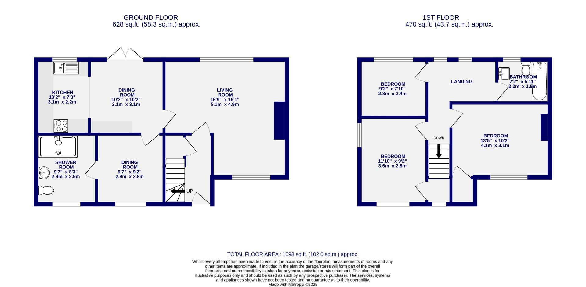 Floorplans For Brecksfield, Skelton, York