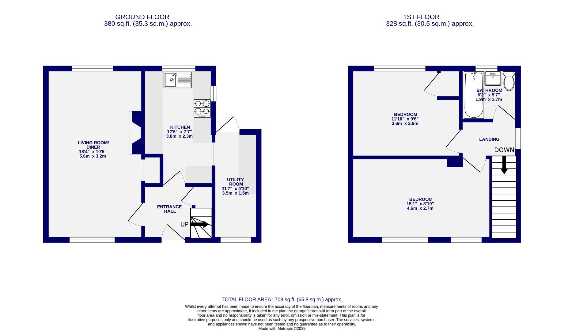 Floorplans For Chapelfields Road, York