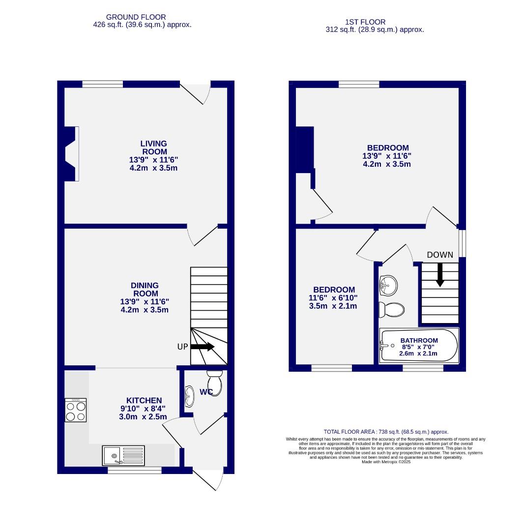 Floorplans For Wolsley Street, York