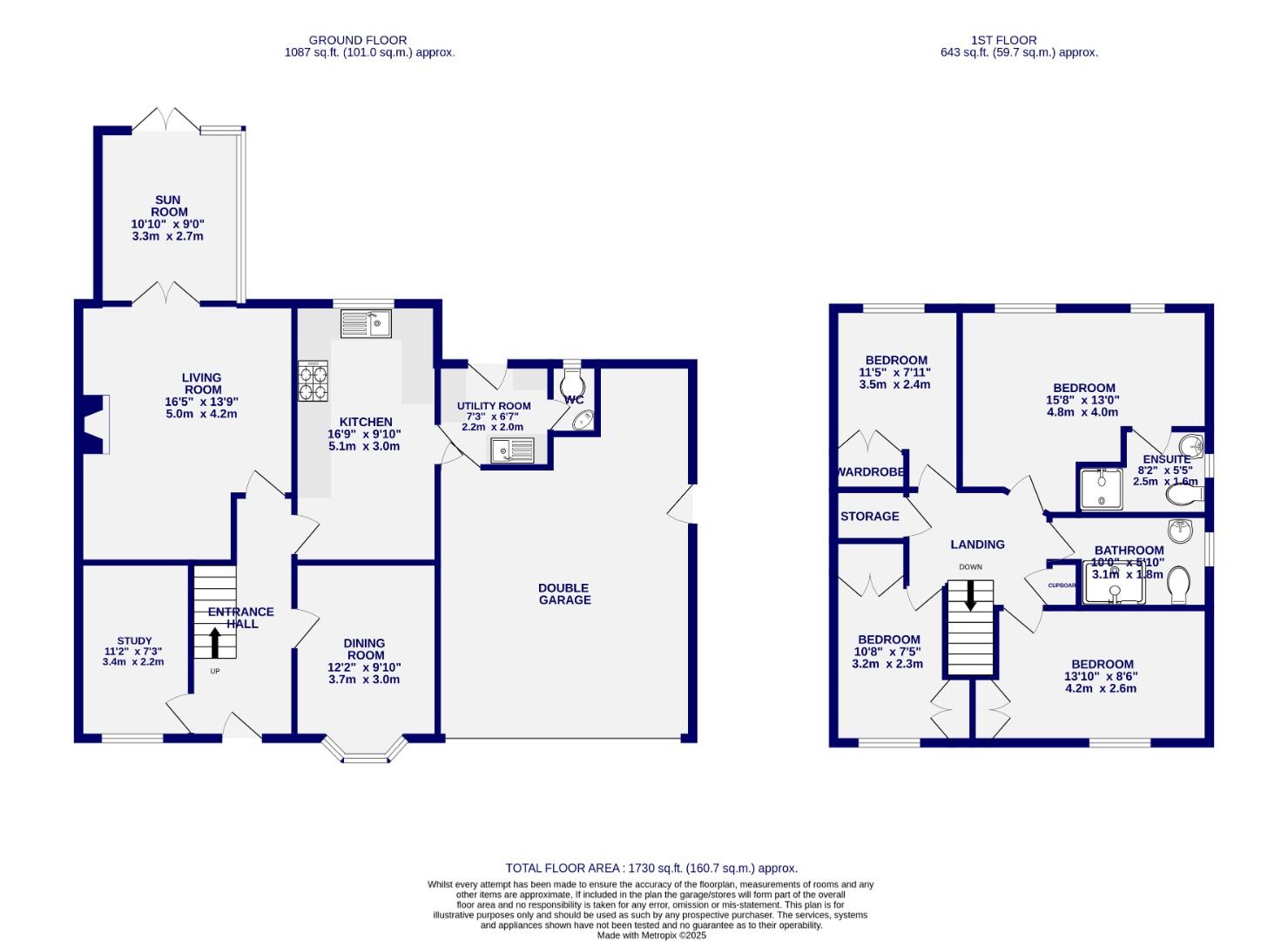 Floorplans For Front Street, Acomb