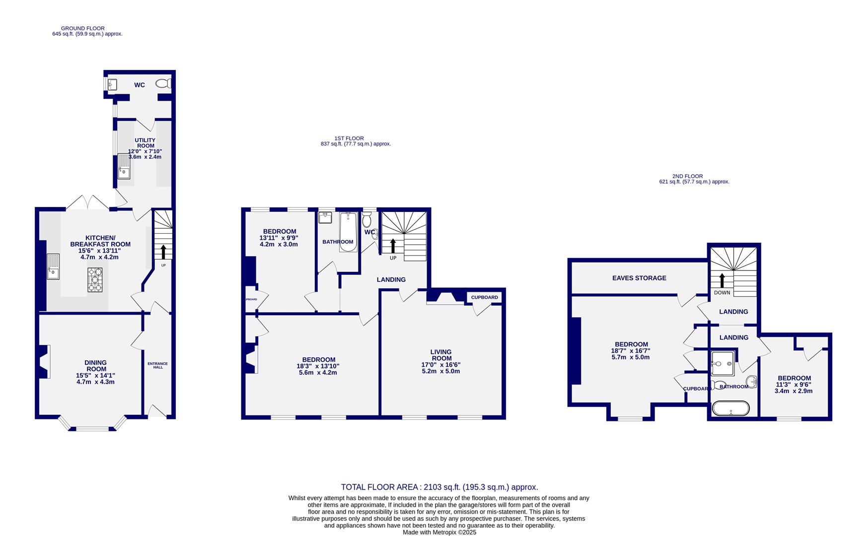 Floorplans For Bishopthorpe Road, York, YO23 1NX