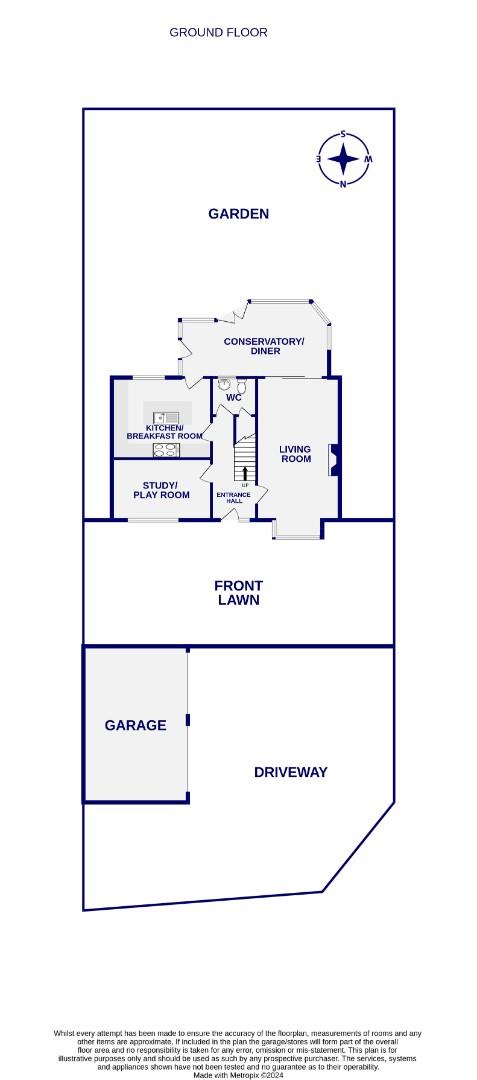 Floorplans For School Lane, Copmanthorpe, York