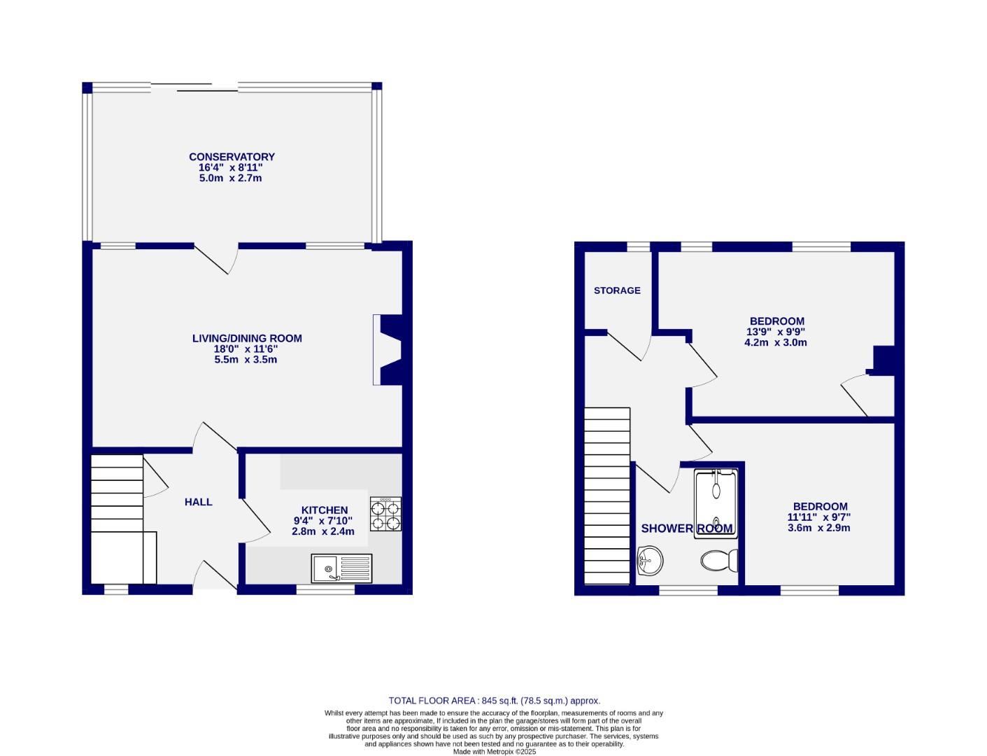 Floorplans For The Poplars, Newton On Ouse, York