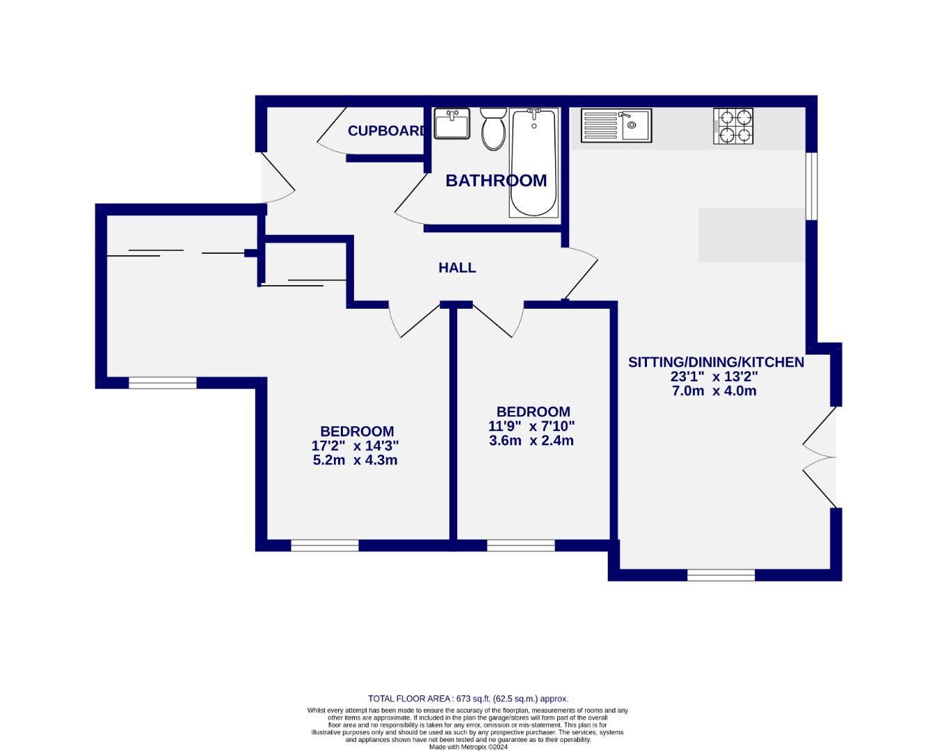 Floorplans For Weald House, Birch Close, Huntington, York, YO31 9PR