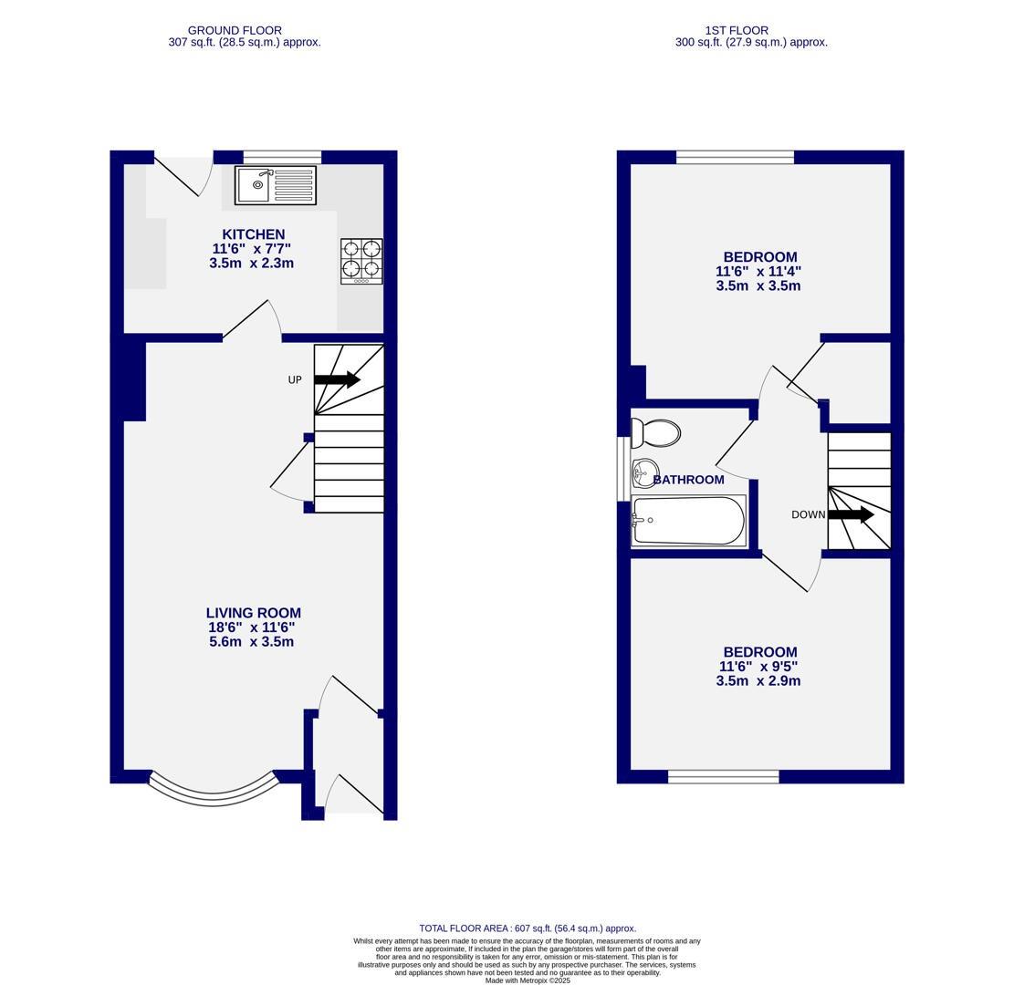 Floorplans For Greensborough Avenue, York
