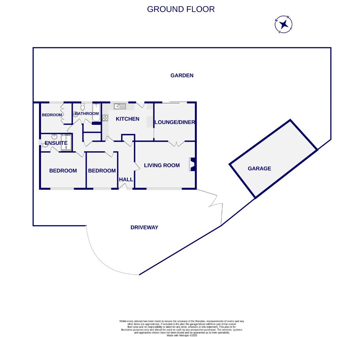 Floorplans For Church Farm Close, Rufforth, York