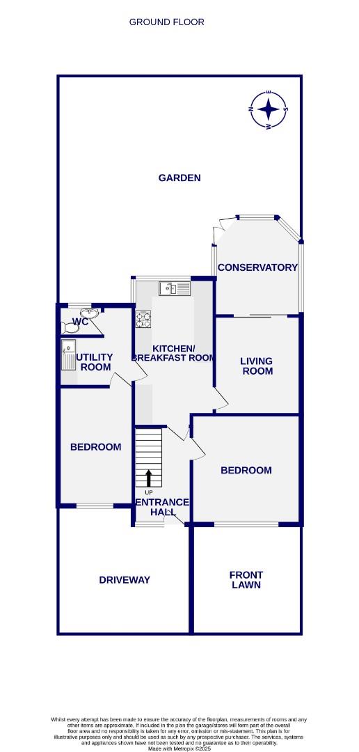 Floorplans For Yarburgh Way, York