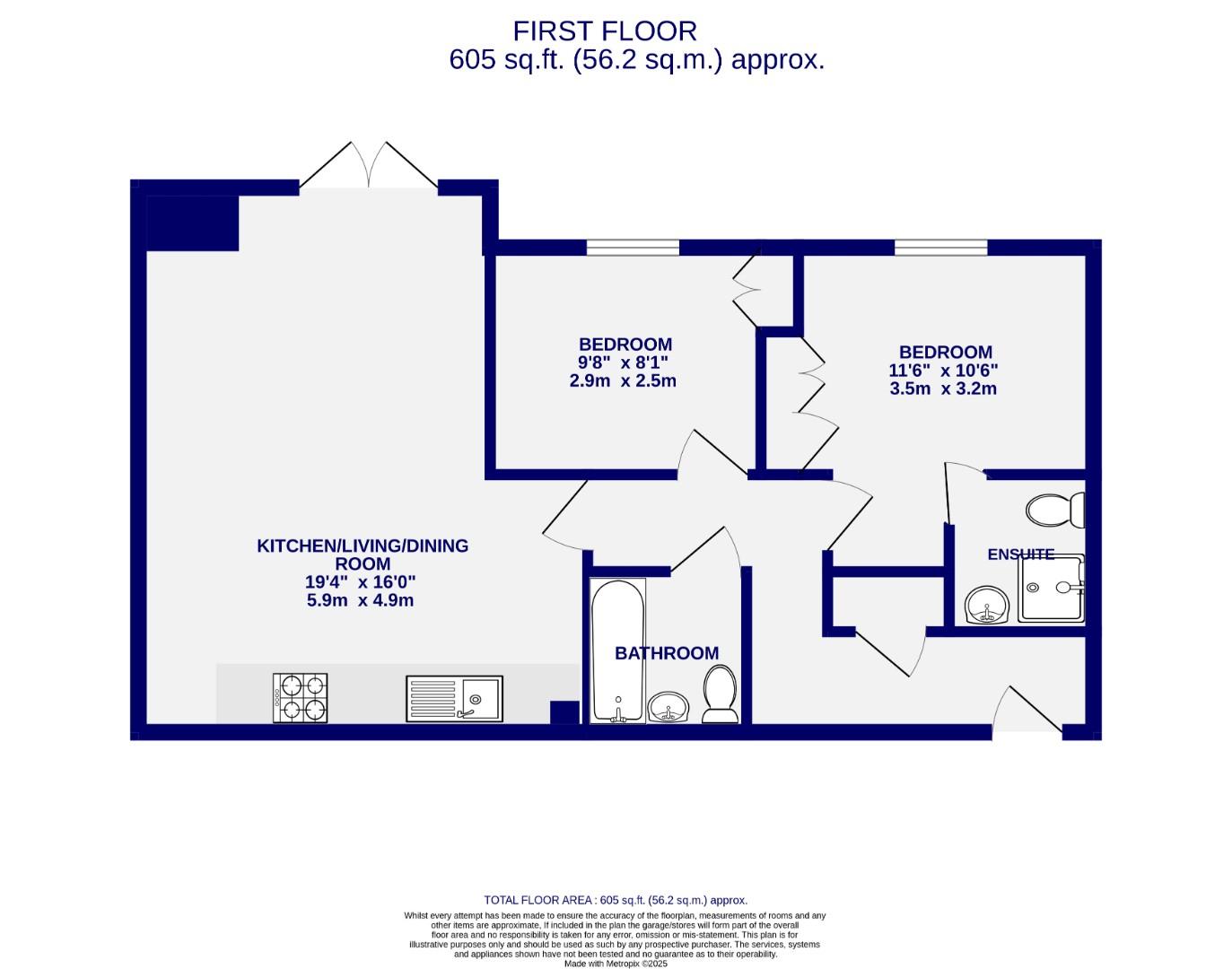 Floorplans For College Court, Dringhouses, York
