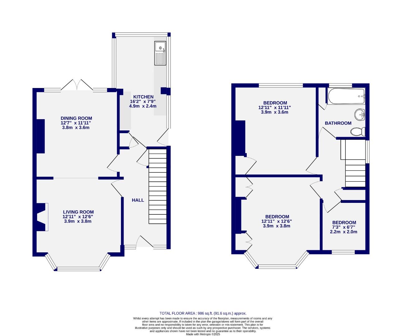 Floorplans For Briar Avenue, York