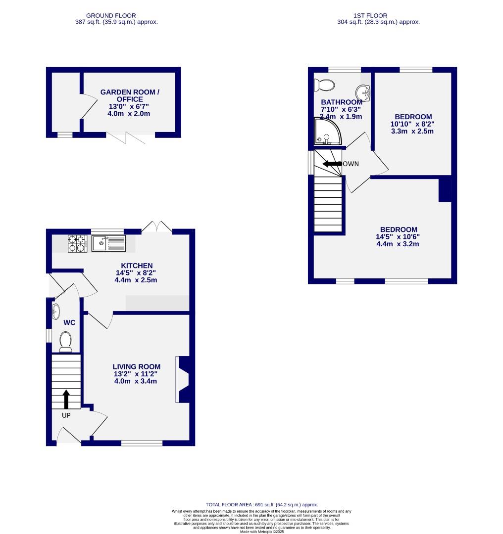 Floorplans For Westwood Terrace, South Bank, York