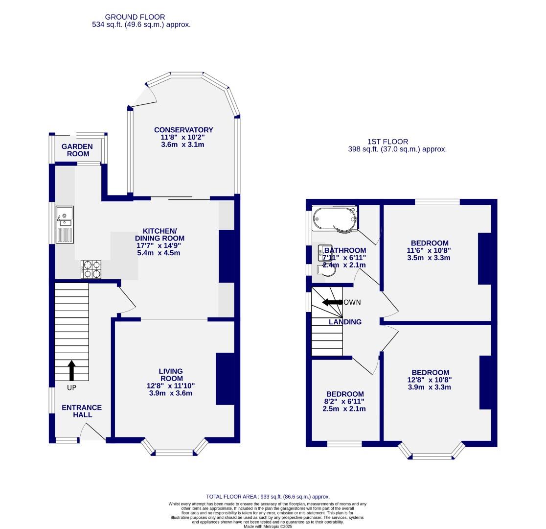 Floorplans For Danum Road, York
