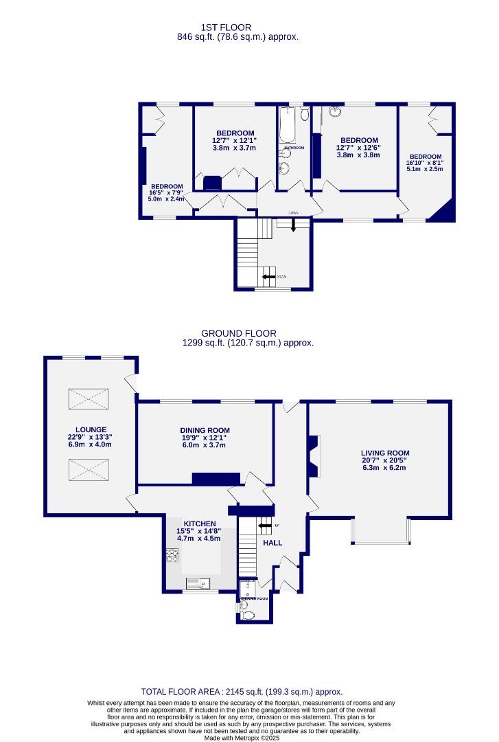 Floorplans For Front Street, Acomb, York
