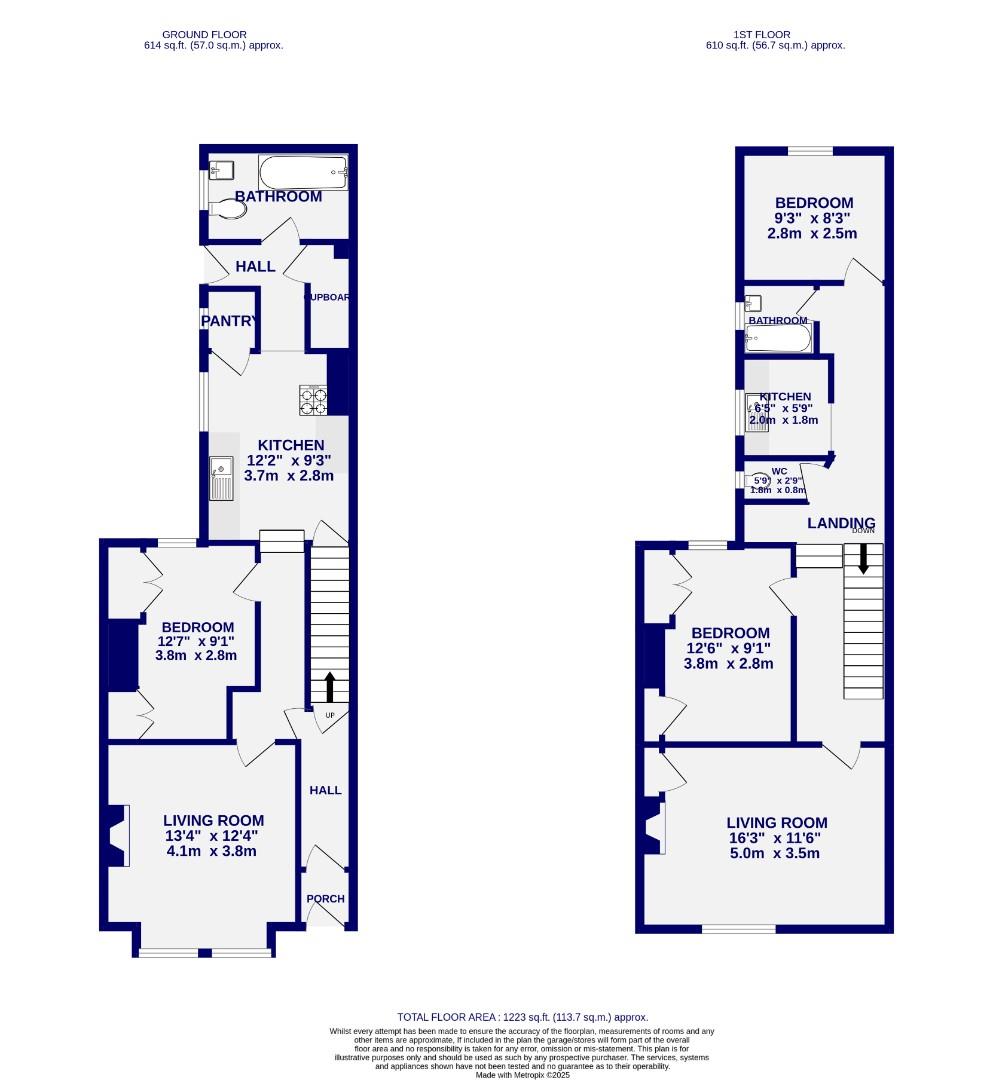 Floorplans For Sycamore Terrace, York