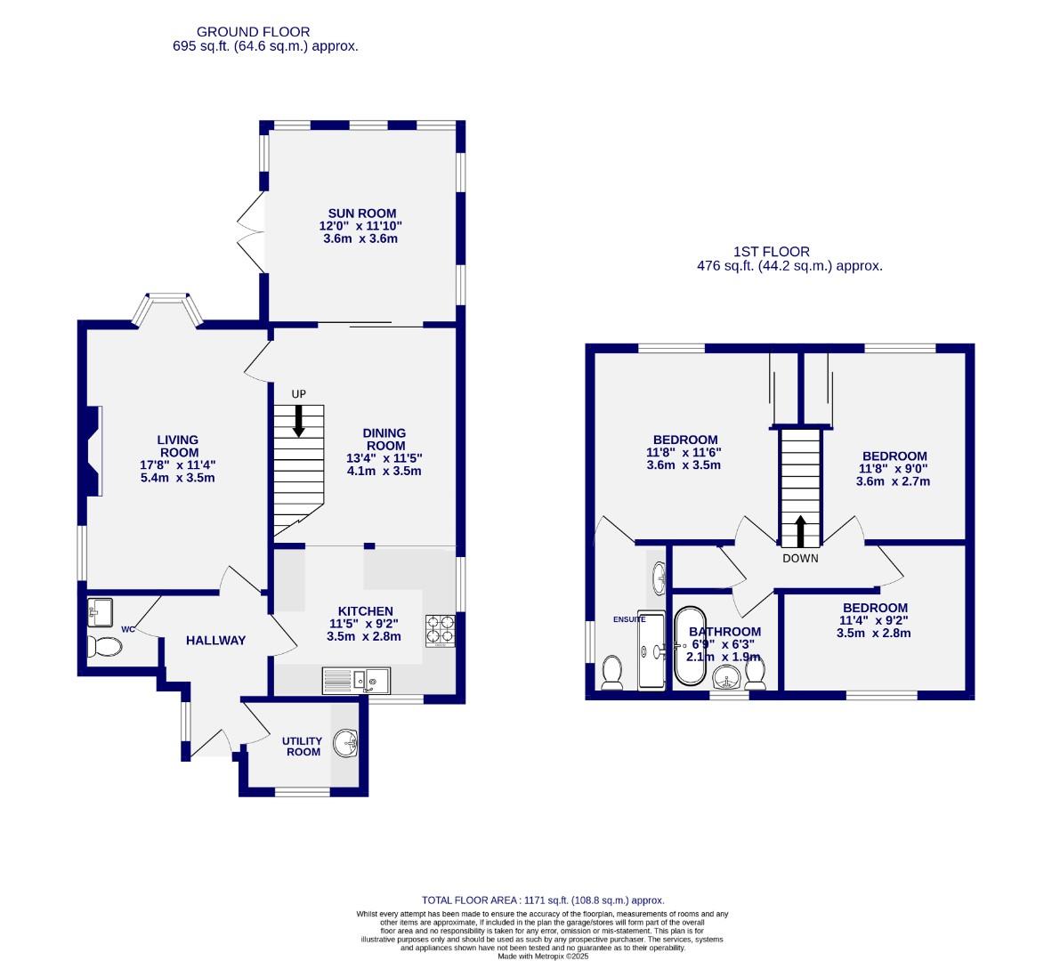 Floorplans For Norway Drive, York