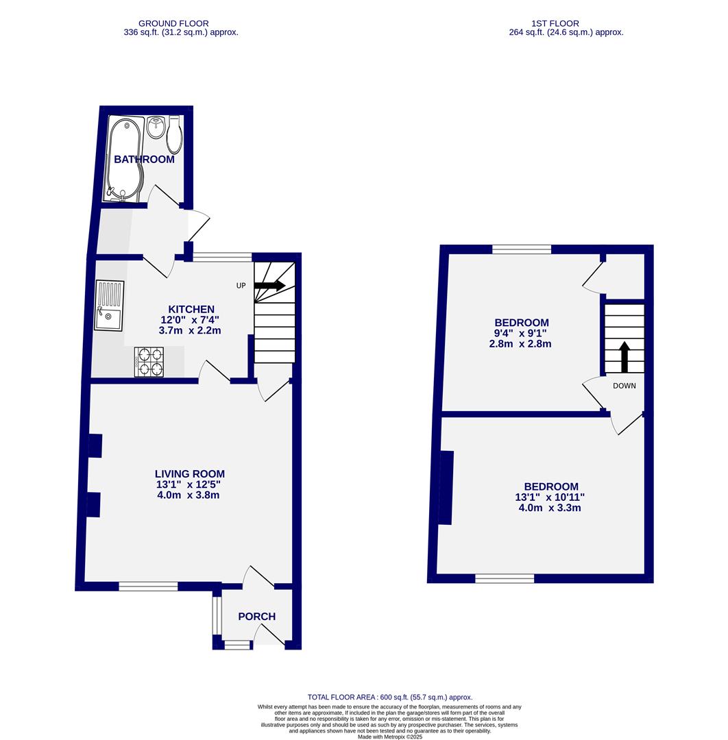 Floorplans For Mayfield Grove, York, YO24 1HL