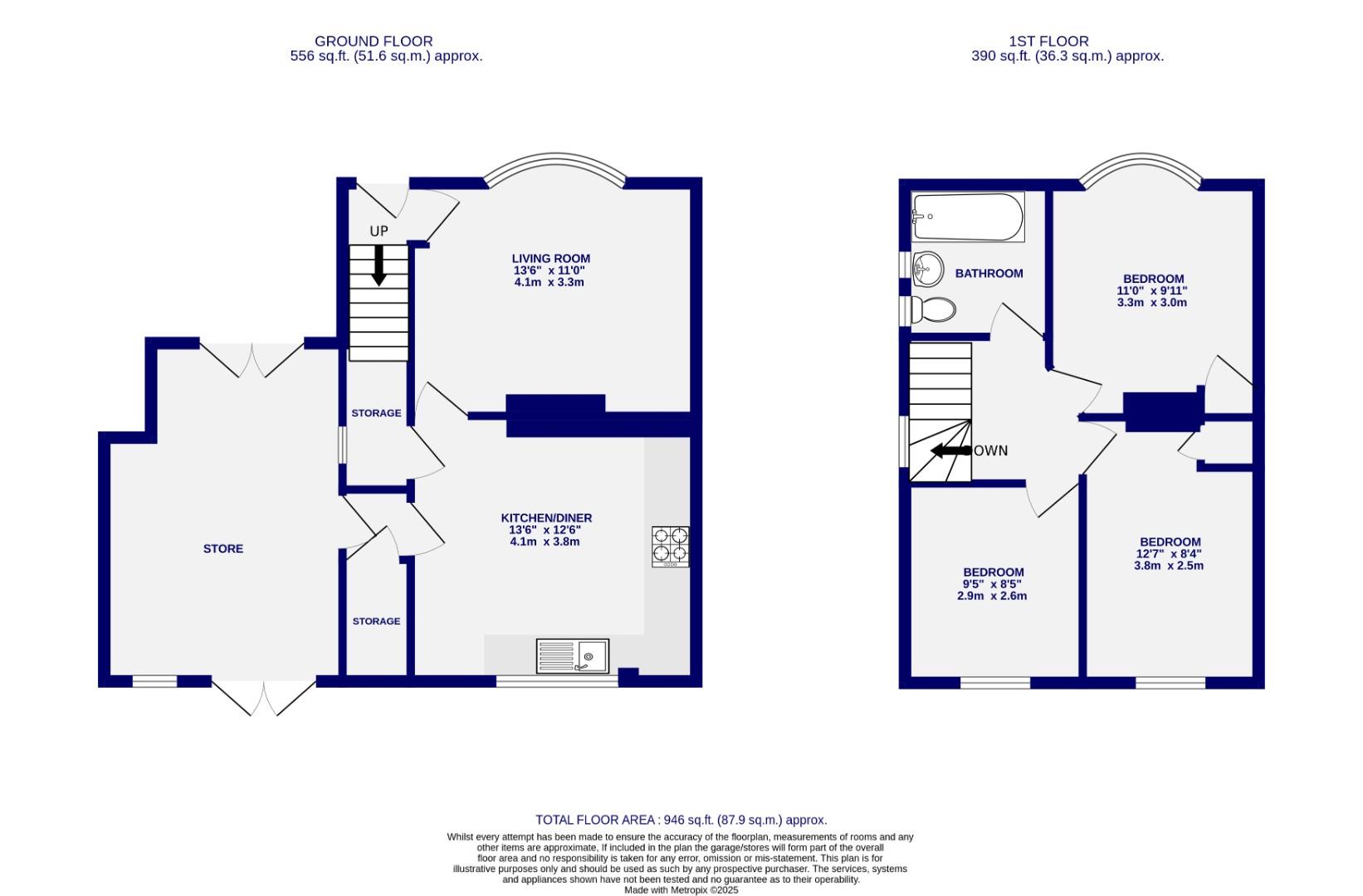 Floorplans For Middleton Road, York