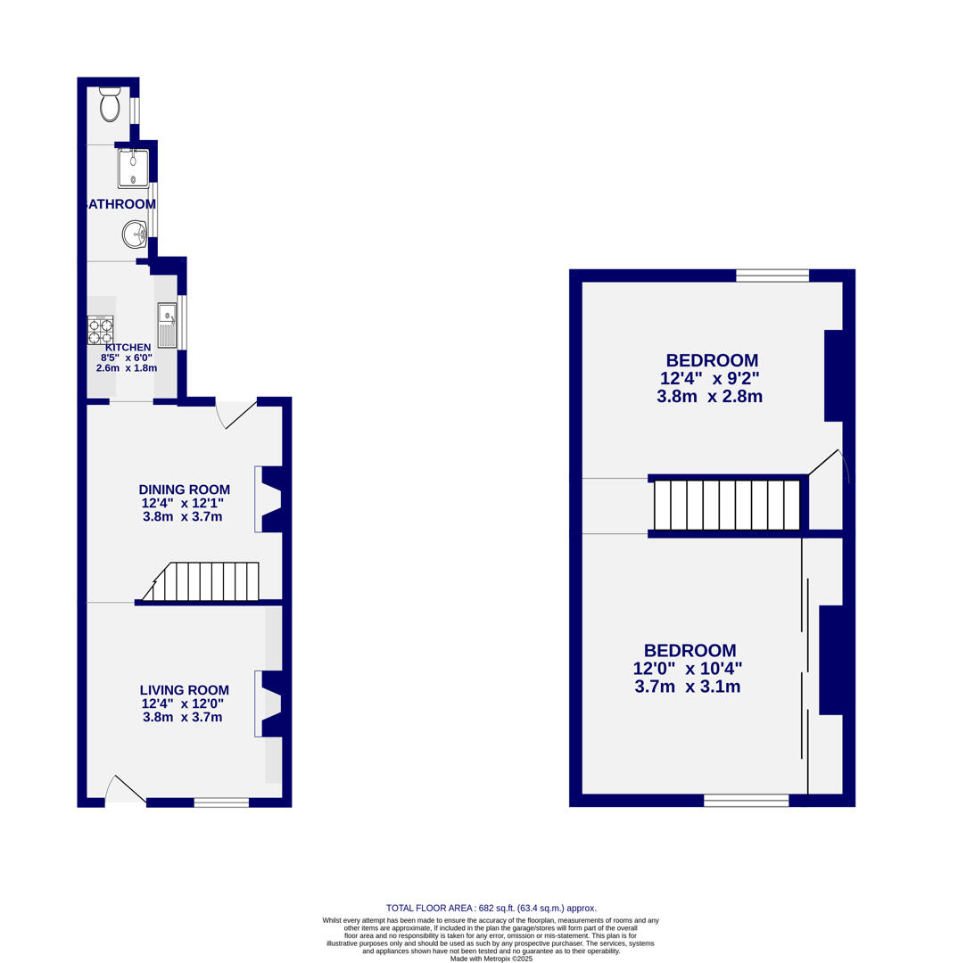 Floorplans For Upper Newborough Street, York