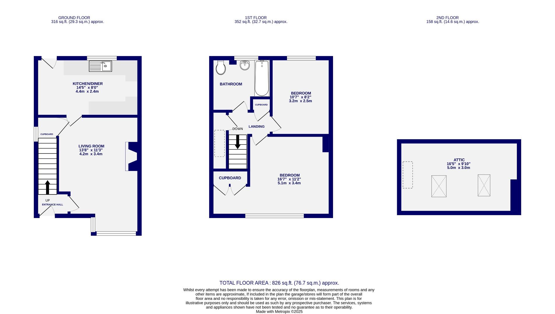 Floorplans For Alcuin Avenue, York