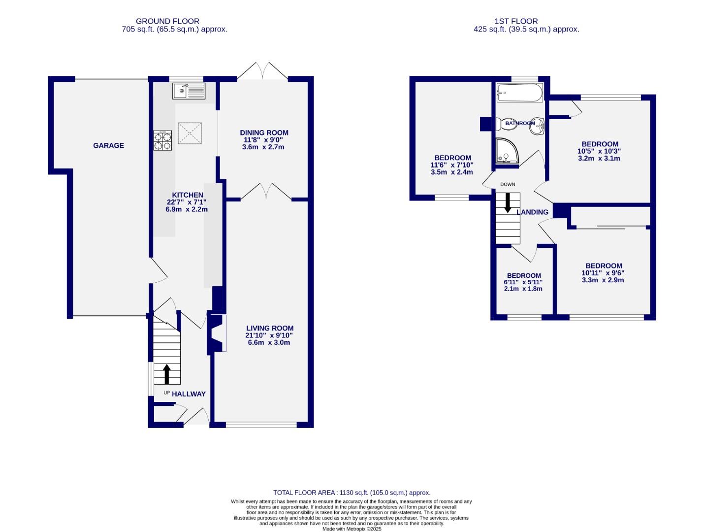Floorplans For Whitethorn Close, York