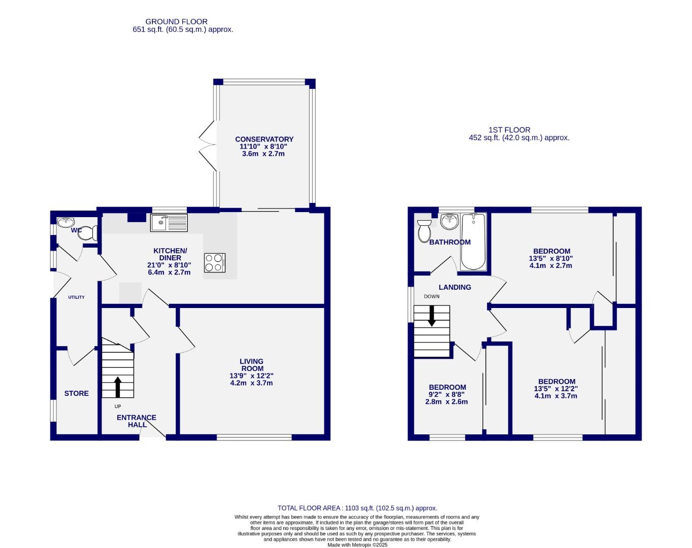 Floorplans For Mowbray Drive, York
