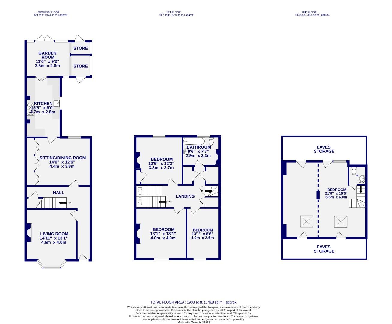 Floorplans For Portland Street, York