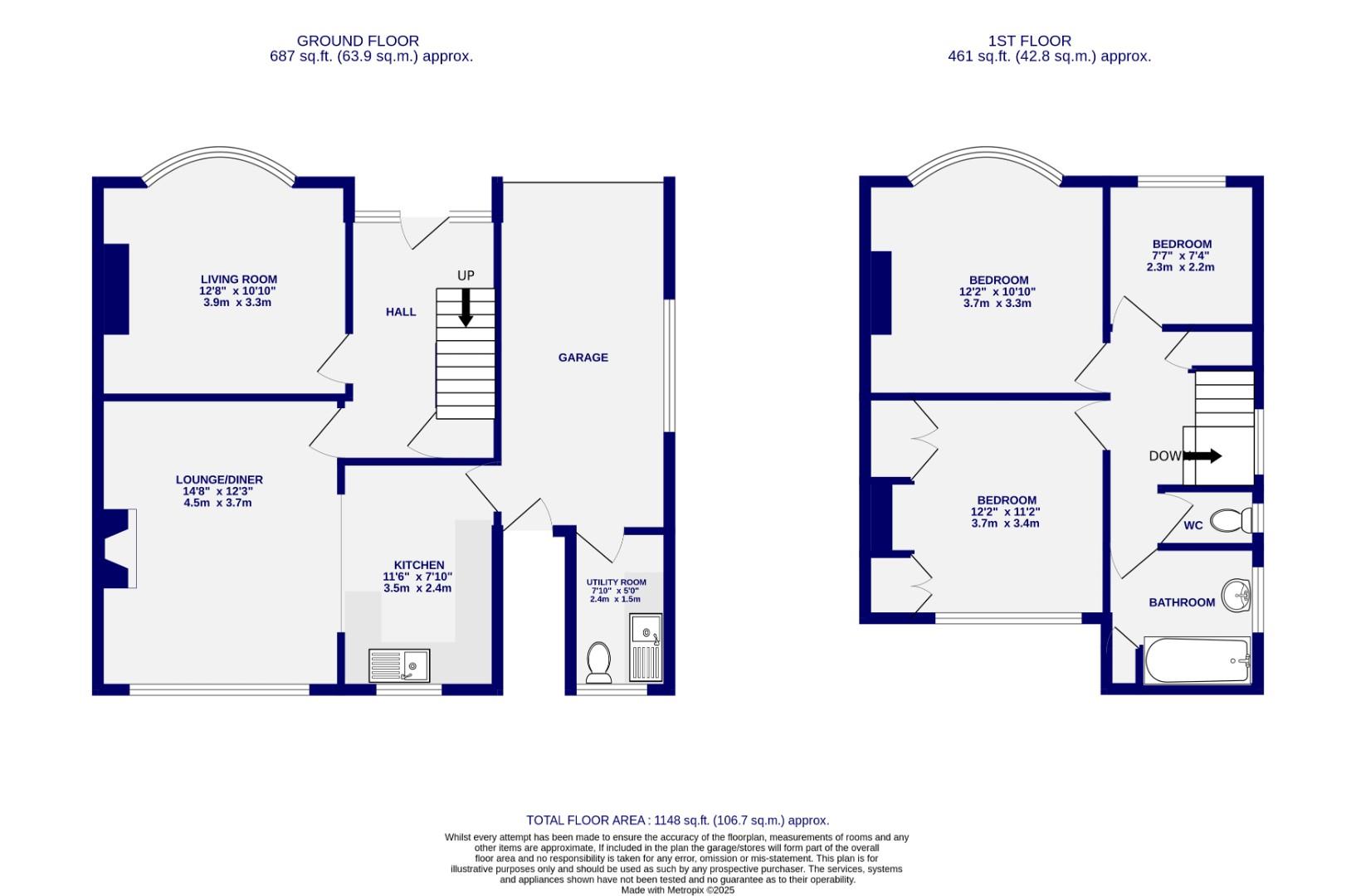 Floorplans For Boroughbridge Road, York