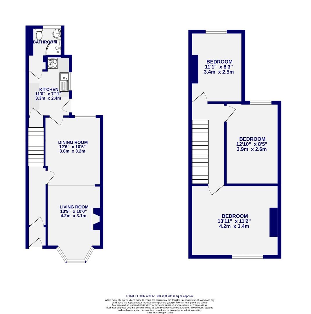 Floorplans For Alma Terrace, York