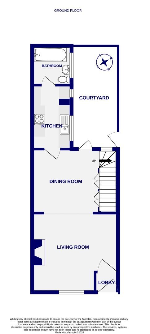 Floorplans For Poplar Street, Holgate, York