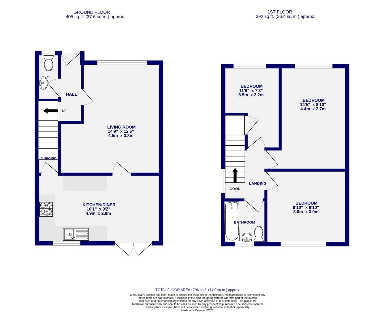 Floorplans For Lundy Close, York