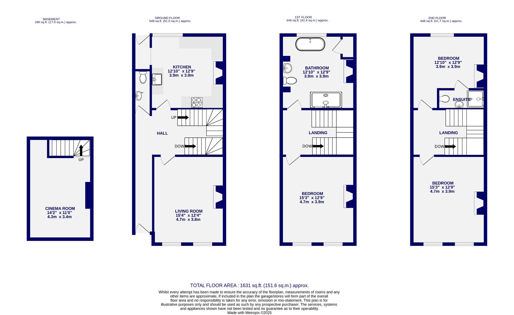 Floorplans For Castlegate, York