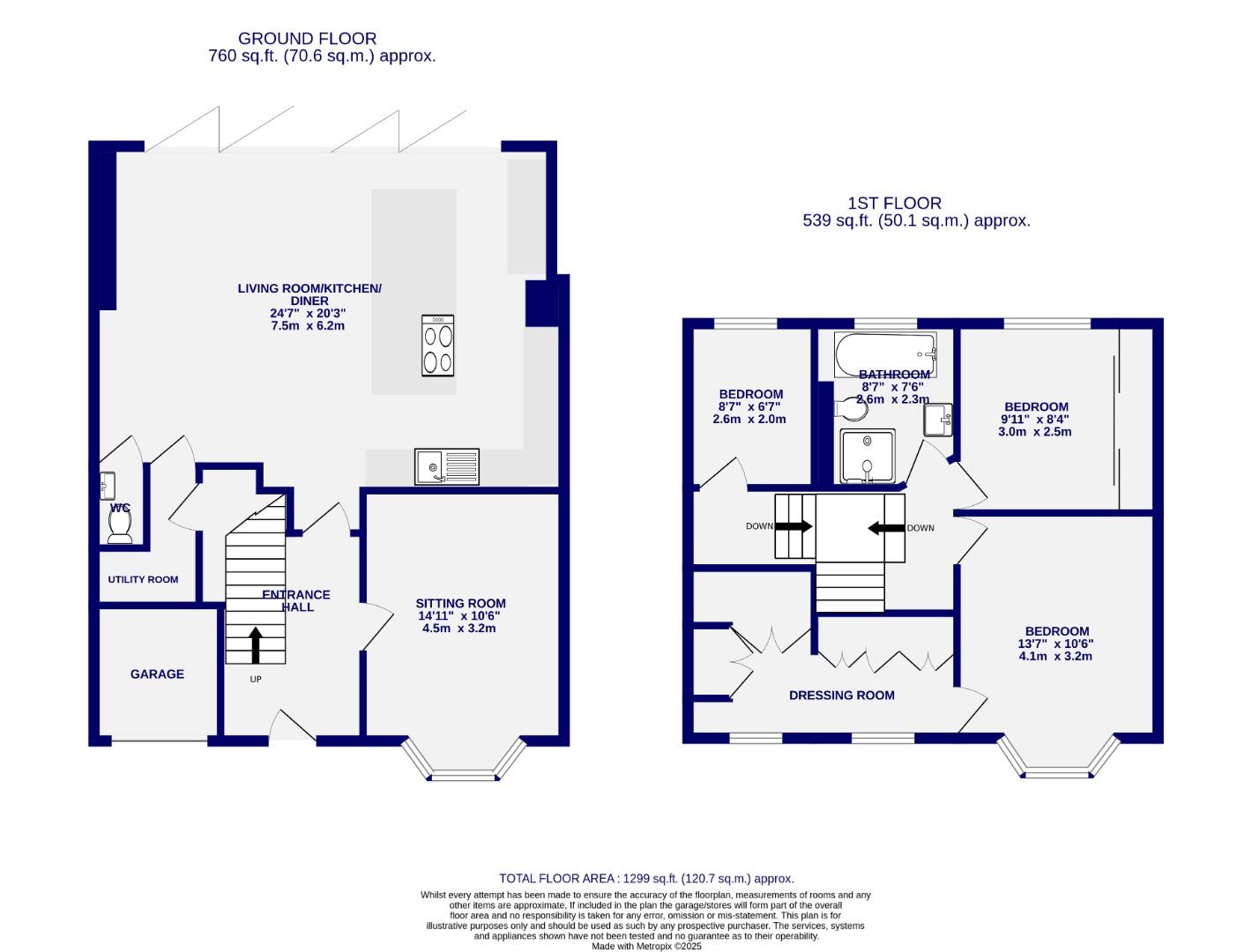 Floorplans For Queenswood Grove, York