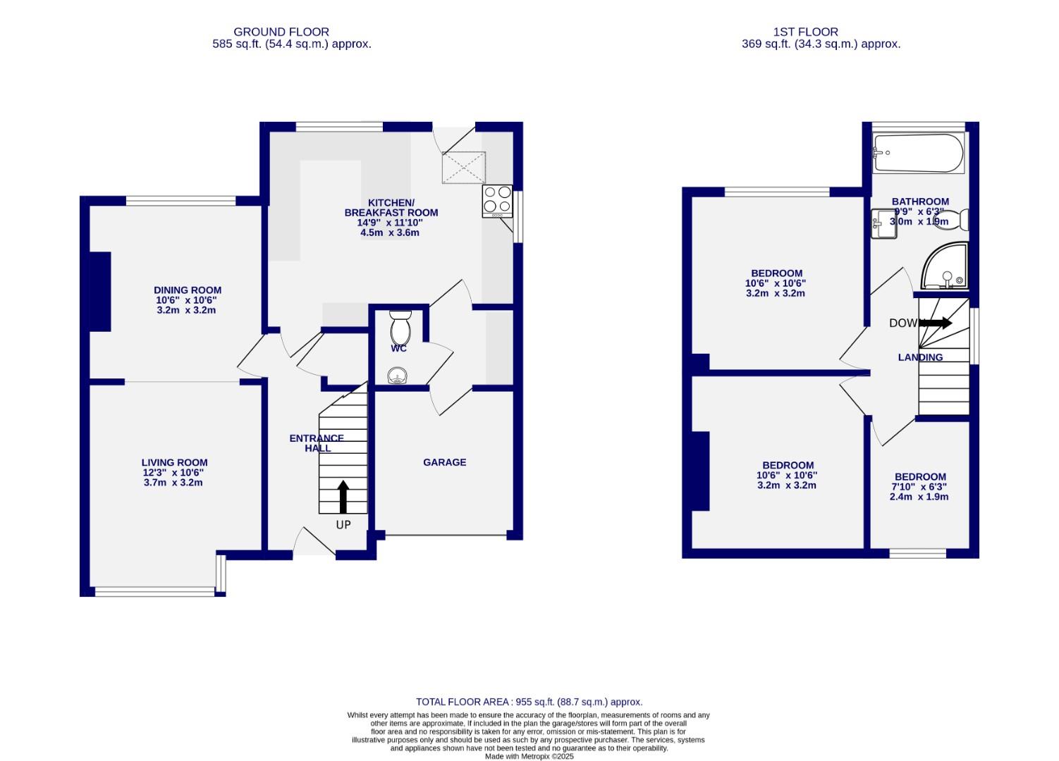 Floorplans For Collingwood Avenue, York