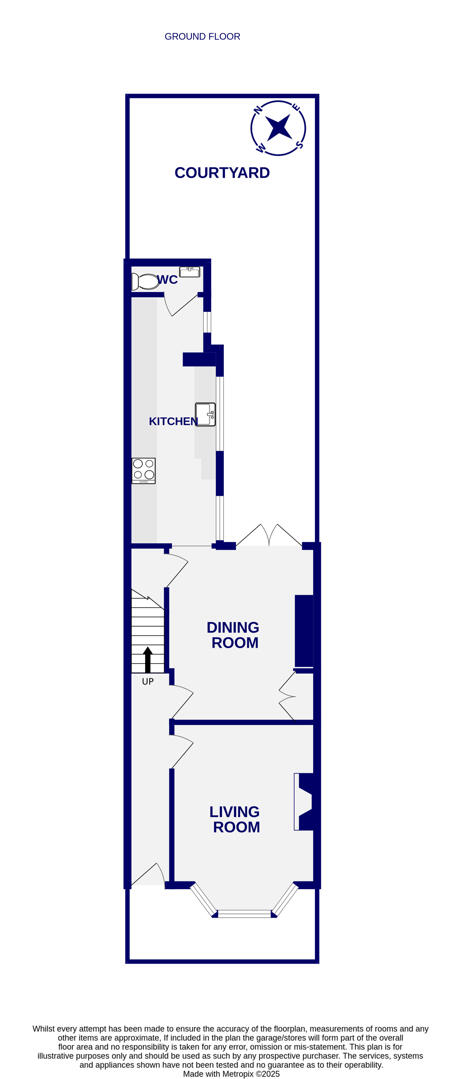 Floorplans For Cromer Street, Off Bootham, York