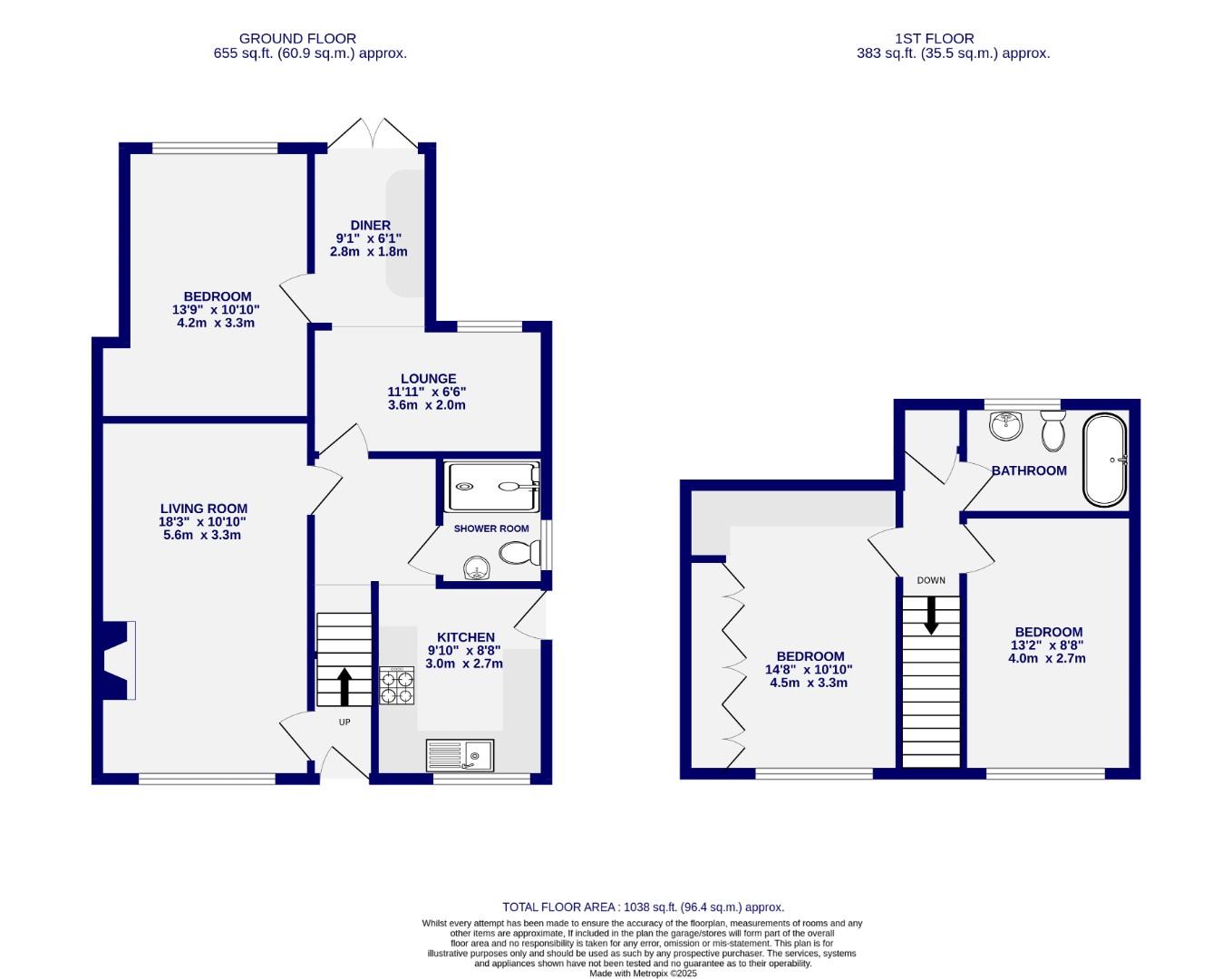 Floorplans For York Road, Strensall, York