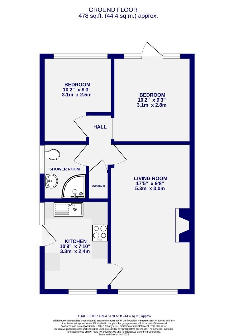 Floorplans For Silverdale Court,  Woodthorpe, York